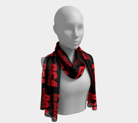 Red Classic Scarf 2