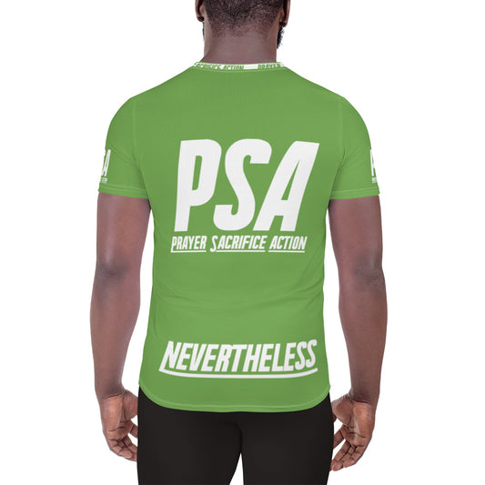 Green Classic Men's Athletic T-shirt