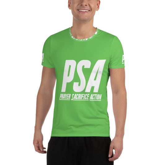Green Classic Men's Athletic T-shirt