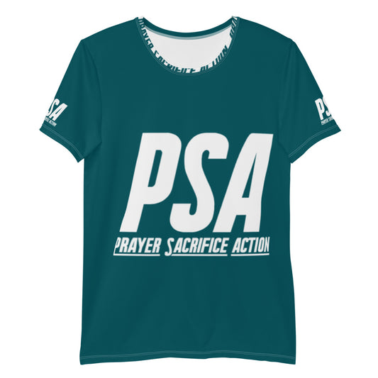 Sherpa Blue Men's Athletic T-shirt