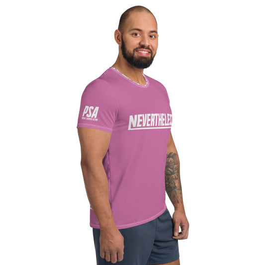 Hopbush NeverTheLess Men's Athletic T-shirt