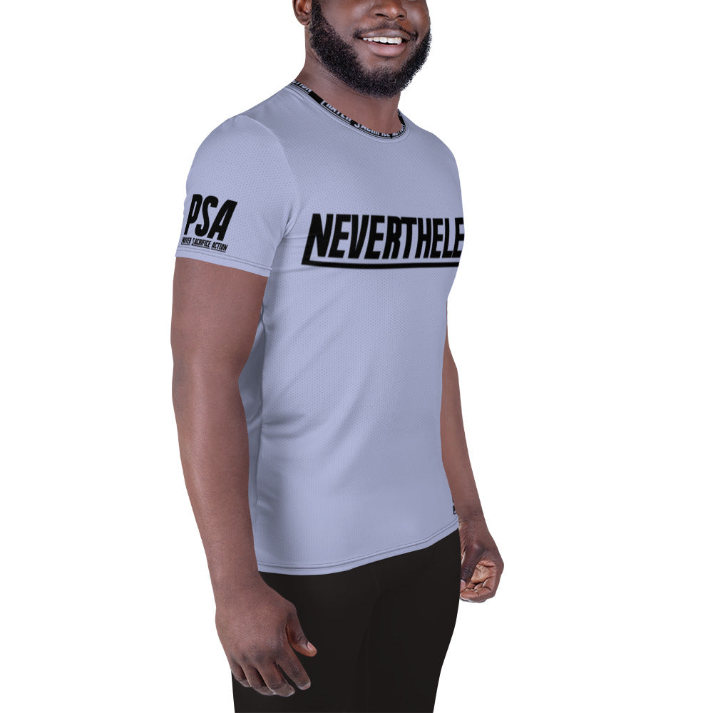 Perano NeverTheLess Men's Athletic T-shirt