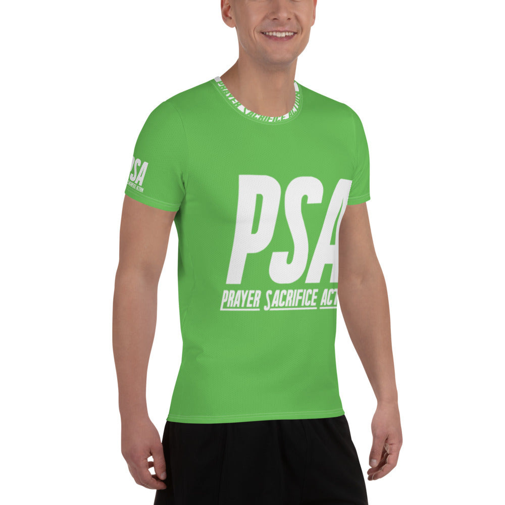 Green Classic Men's Athletic T-shirt