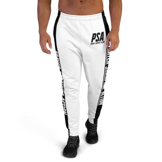 White Classic Men's Joggers