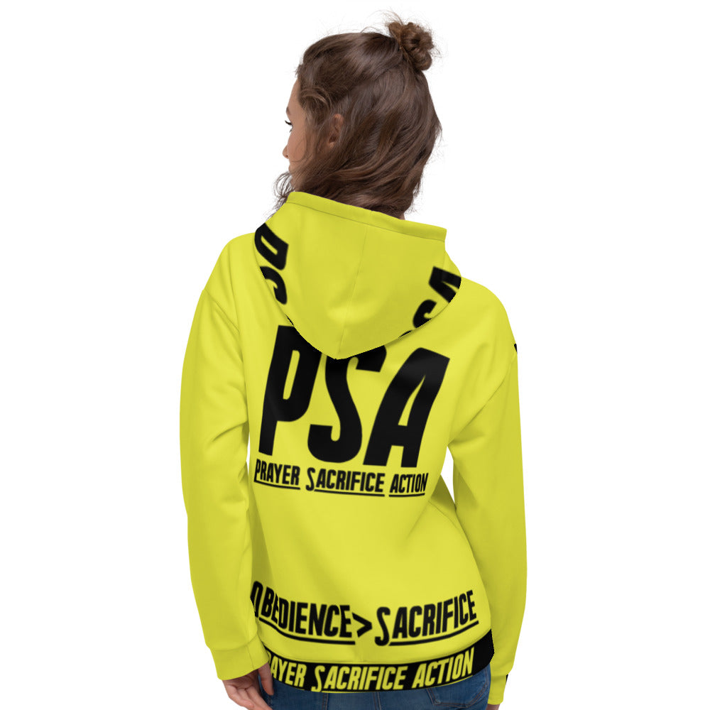 Starship Yellow Obedience Sacrifice Hoodie