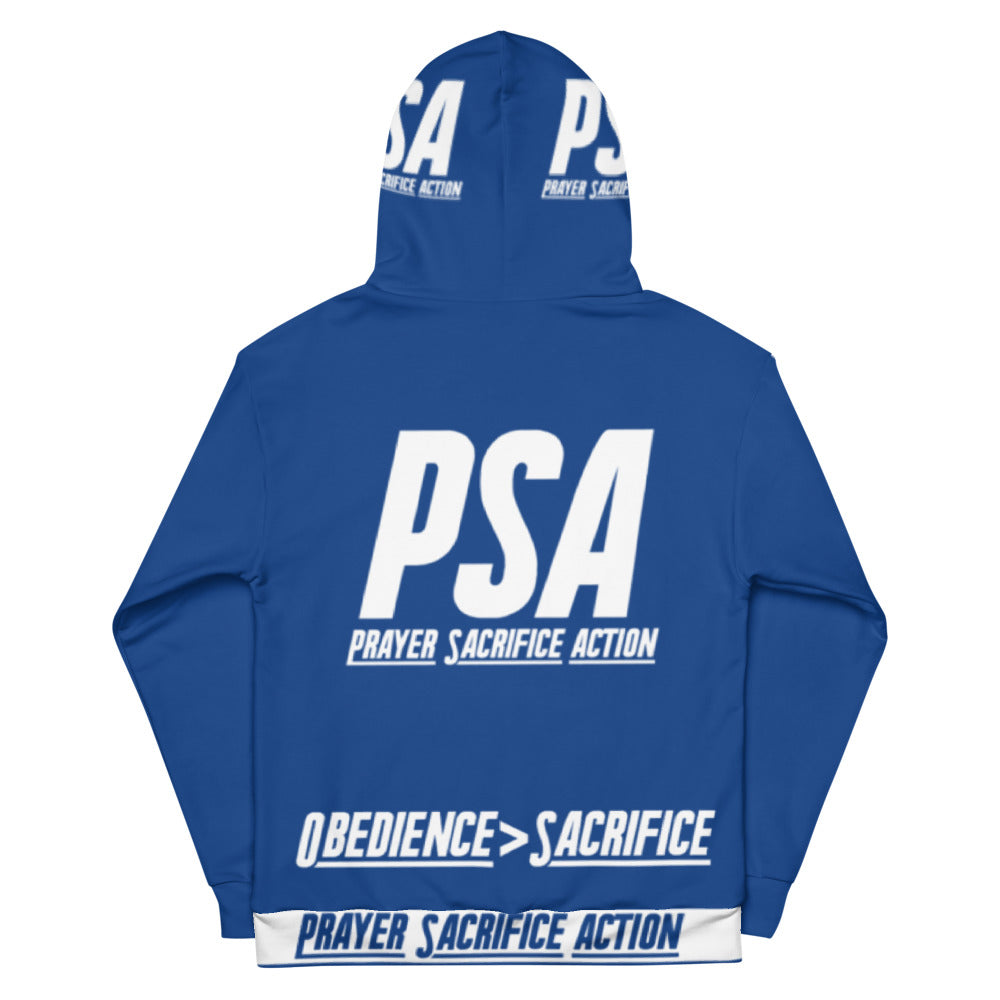 Blue Obedience Sacrifice Hoodie