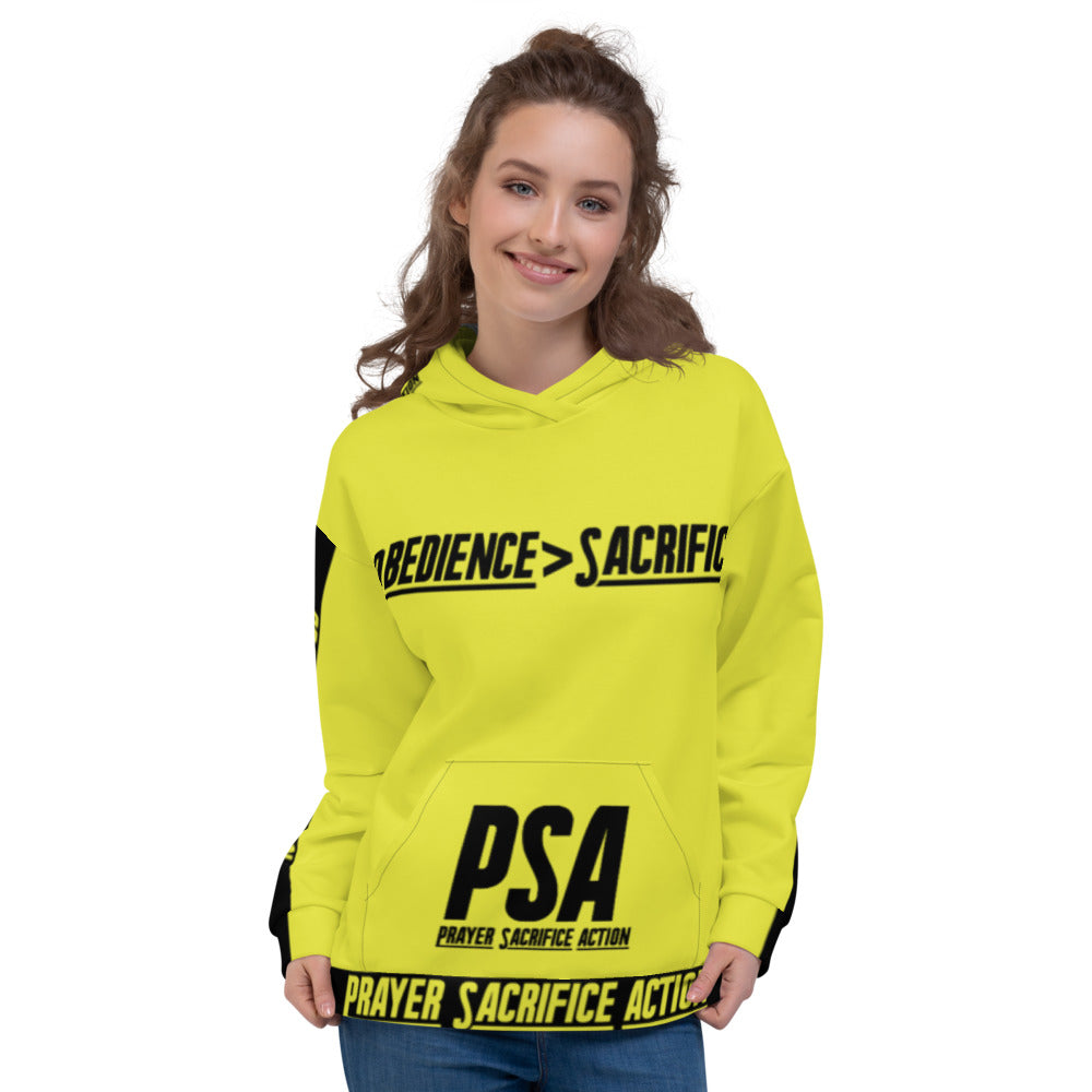 Starship Yellow Obedience Sacrifice Hoodie