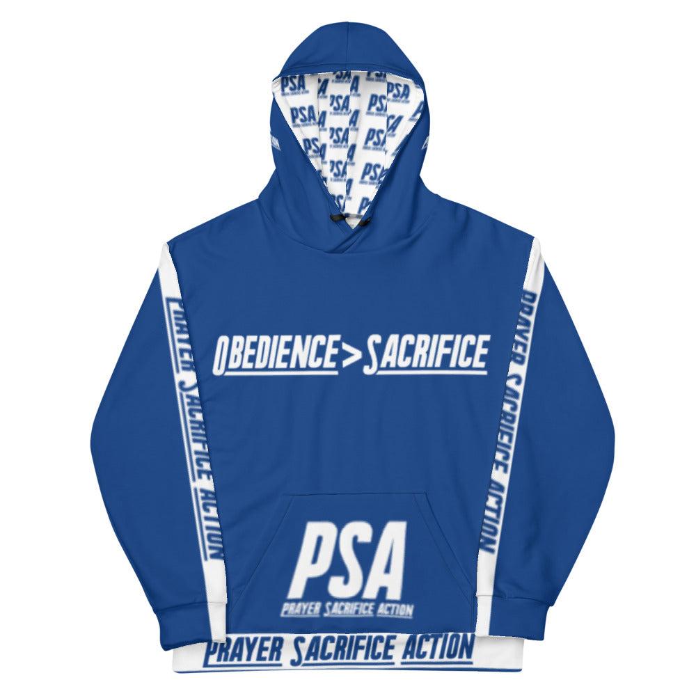 Blue Obedience Sacrifice Hoodie