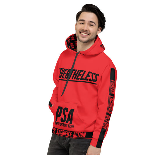 Red NeverTheLess Hoodie