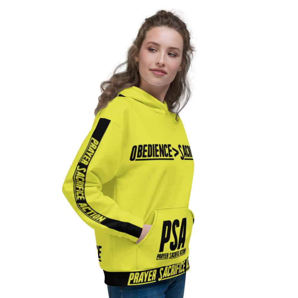 Starship Yellow Obedience Sacrifice Hoodie