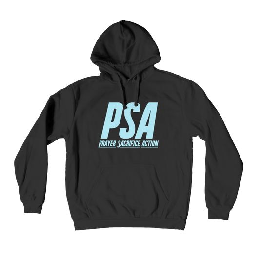 Blizzard Blue Premium Adult Hoodie