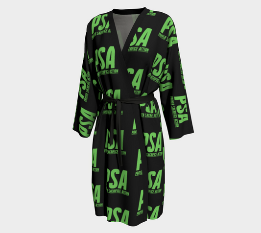 Green Classic Robe Peignoir 2